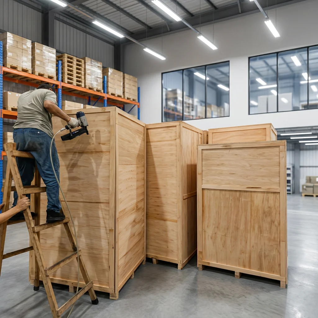 MobileX Office Pod Packaging