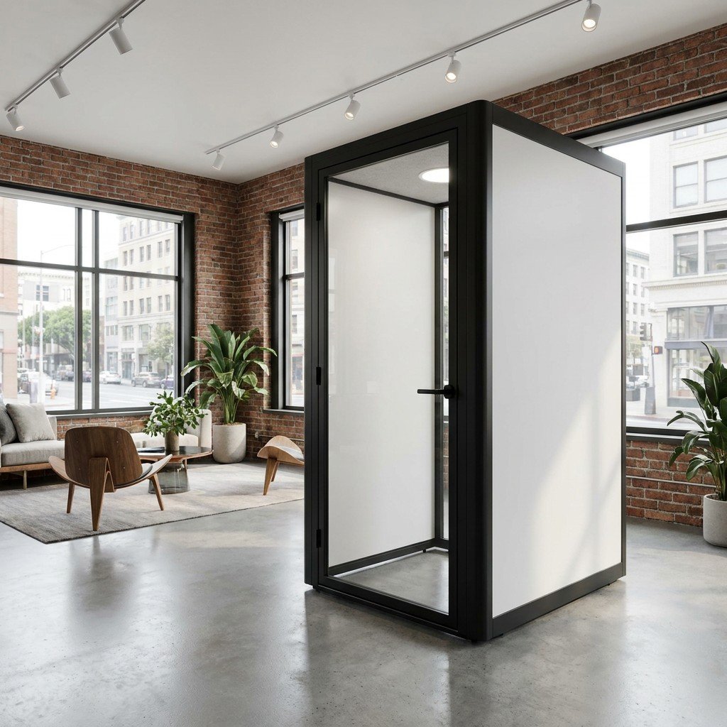 MobileX MP1 office phone booth exterior